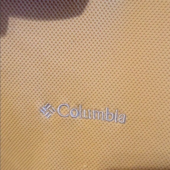 Columbia Men's Mustard Polo Shirt - Picture 2 of 6